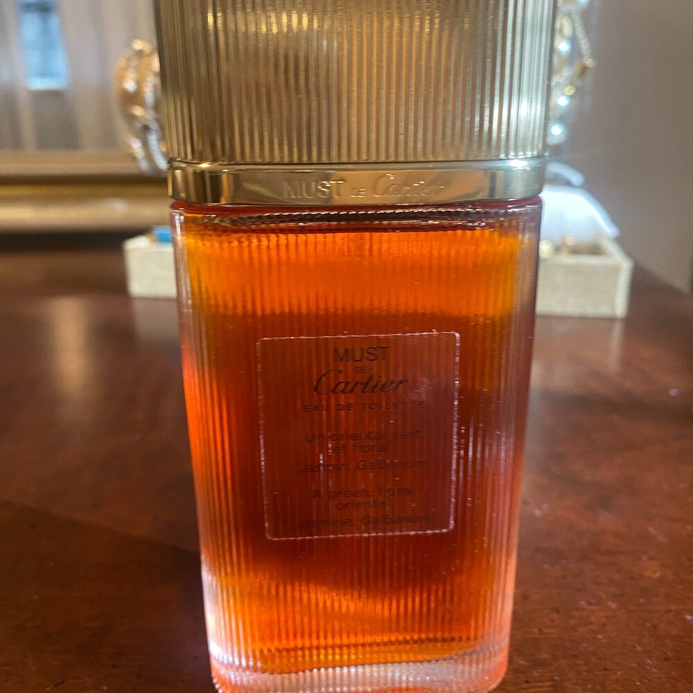 Must de Cartier by Cartier for Women 3.3 oz Eau de Toilette Spray